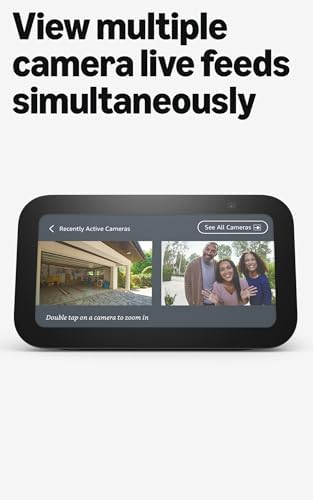 Amazon Echo Show 5  newest model   Smart display  Designed for Alexa   2x the bass and clearer sound  Charcoal