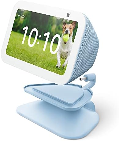 Amazon Echo Show 5  newest model   Smart display  Designed for Alexa   2x the bass and clearer sound  Glacier White
