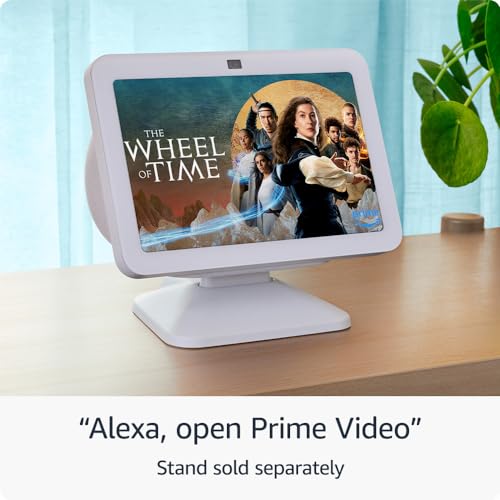 Amazon Echo Show 8  With Spatial Audio  Smart Home Hub  ideal for open living spaces  includes Alexa  Charcoal