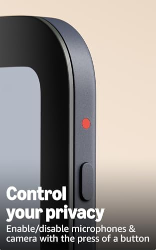 Amazon Echo Show 8  newest model   Vibrant HD 8 7 display with spatial audio  with Alexa  Early Access  Glacier White