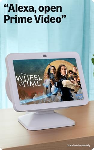 Amazon Echo Show 8  With Spatial Audio and Alexa  Early Access  Smart Home Hub  ideal for open living spaces  Charcoal