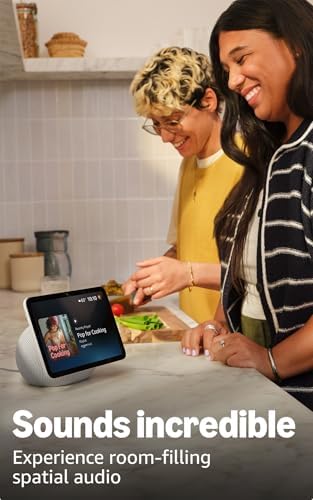 Amazon Echo Show 8  newest model   Vibrant HD 8 7 display with spatial audio  Designed for Alexa   Graphite