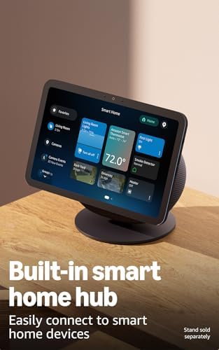Amazon Echo Show 8  newest model   Vibrant HD 8 7 display with spatial audio  Designed for Alexa   Graphite