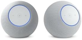 Amazon Echo Studio  newest model   compact design  immersive spatial audio and Dolby Atmos  with Alexa  Early Access  Glacier White