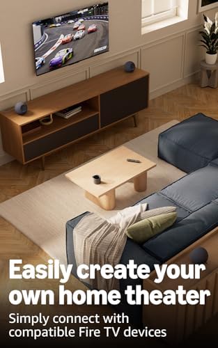 Amazon Echo Studio (modelo más reciente), Audio espacial inmersivo y Dolby Atmos, así como acceso anticipado a Alexa+, blanco glacial