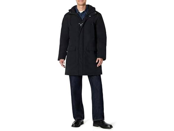 Amazon Essentials Chaqueta Parka de Hombre, Corte Oversized, Peso Pesado