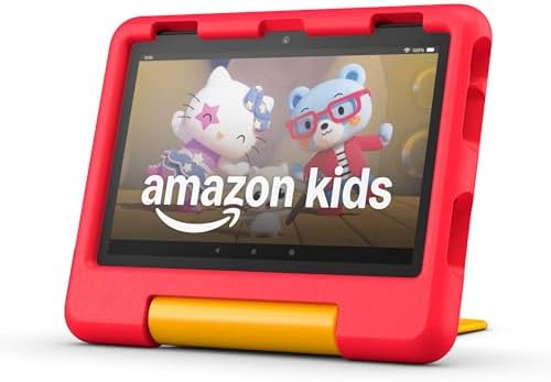 Amazon Fire HD 8 Kids tablet  newest model   ages 3 7  With bright 8 HD screen  Includes ad free and exclusive content  parental controls and 13 hr battery  32 GB  Disney Pixar Cars