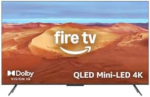 Amazon Fire TV 55 Omni Mini LED Series  QLED 4K UHD smart TV  Dolby Vision IQ  144hz gaming mode  Ambient Experience  hands free with Alexa  2024 release