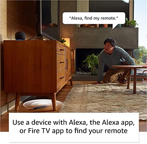 Control remoto por voz Alexa Pro (modelo más reciente), con buscador de control remoto, controles de TV y botones retroiluminados (necesita dispositivo Fire TV compatible) Visita la tienda de accesorios Fire TV de Amazon