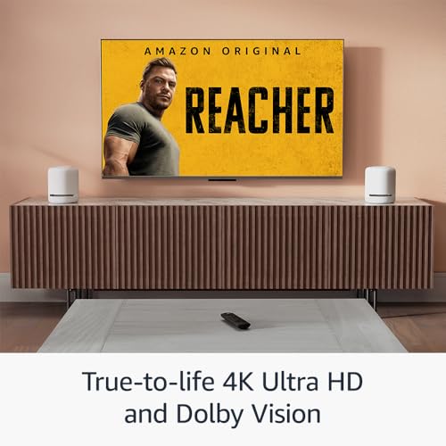 Amazon Fire TV Stick 4K  newest model  with AI powered Fire TV Search  Wi Fi 6  stream over 1 8 million movies and shows  free & live TV