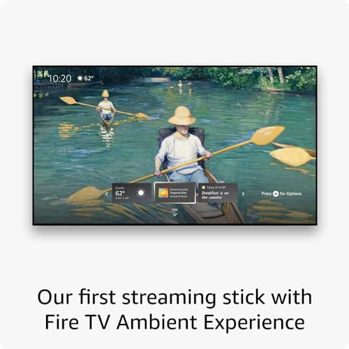 Amazon Fire TV Stick 4K Max streaming device  with AI powered Fire TV Search  supports Wi Fi 6E  free & live TV without cable or satellite