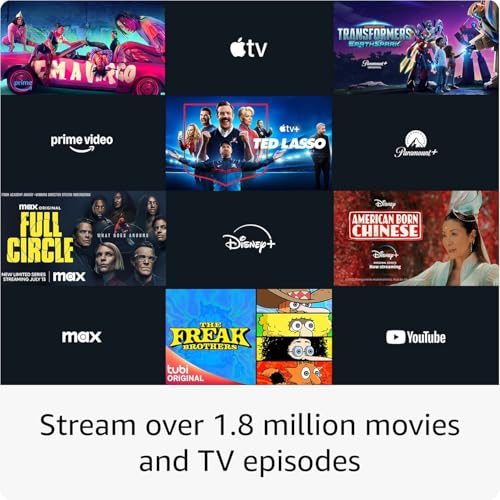 Amazon Fire TV Stick 4K Plus  newest model  with AI powered Fire TV Search  Wi Fi 6  stream over 1 8 million movies and shows  free & live TV
