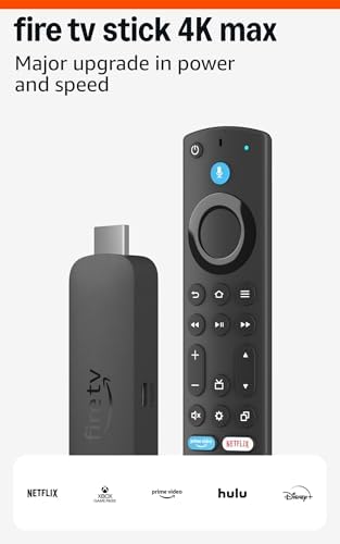 Amazon Fire TV Stick 4K Max streaming device  with AI powered Fire TV Search  supports Wi Fi 6E  free & live TV without cable or satellite