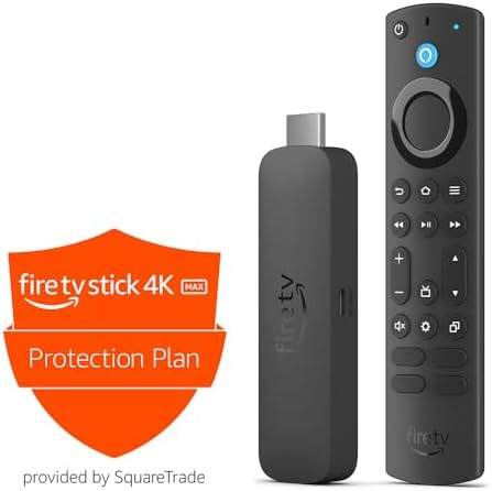 Amazon Fire TV Stick 4K Max streaming device  with AI powered Fire TV Search  supports Wi Fi 6E  free & live TV without cable or satellite
