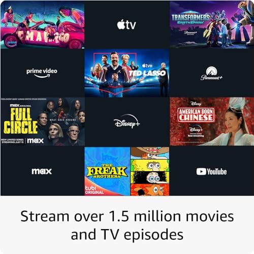 Amazon Fire TV Stick 4K Plus  newest model  with AI powered Fire TV Search  Wi Fi 6  stream over 1 8 million movies and shows  free & live TV