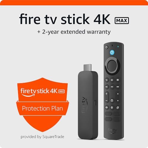 Amazon Fire TV Stick 4K Max streaming device  with AI powered Fire TV Search  supports Wi Fi 6E  free & live TV without cable or satellite