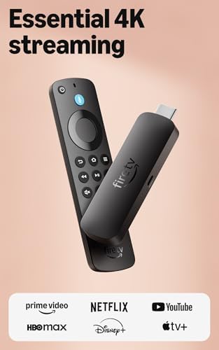 Amazon Fire TV Stick 4K Select  newest model   start streaming in 4K  AI powered search  and free & live TV  find shows faster with Alexa 