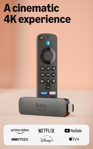 Amazon Fire TV Stick 4K Plus  newest model  with AI powered Fire TV Search  Wi Fi 6  stream hundreds of thousands of movies and shows  free & live TV  find shows faster with Alexa 