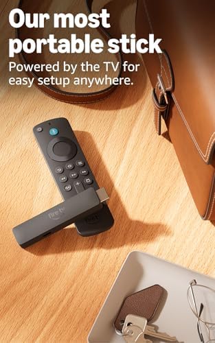 Amazon Fire TV Stick HD  newest model   free & live TV  Alexa Voice Remote  powered by the TV  effortless setup  find shows faster with Alexa 