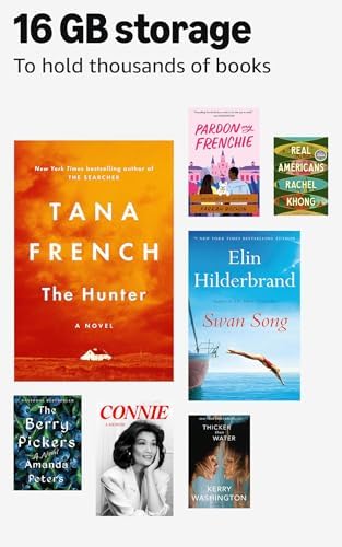 Amazon Kindle 16 GB  newest model    Lightest and most compact Kindle  now with faster page turns  and higher contrast ratio  for an enhanced reading experience   Matcha