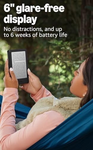 Amazon Kindle 16 GB  newest model    Lightest and most compact Kindle  now with faster page turns  and higher contrast ratio  for an enhanced reading experience   Black