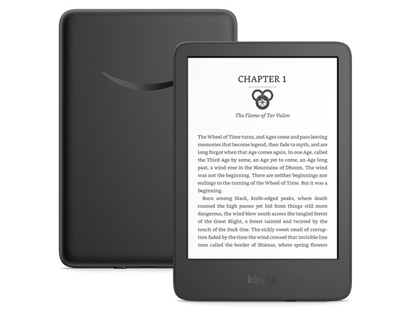 Amazon Kindle (2022 Release, 11th Gen) – La Kindle más ligera y compacta, con batería extendida, luz frontal ajustable y 16 GB de almacenamiento