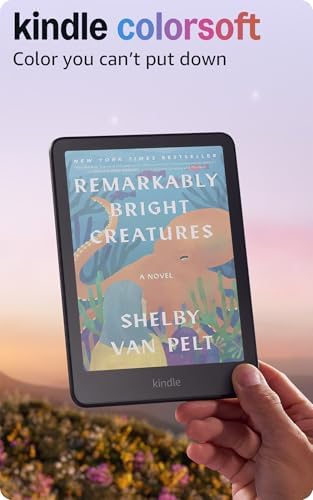 Amazon Kindle Colorsoft 16 GB  newest model    With color display and adjustable warm light   No Ads   Black