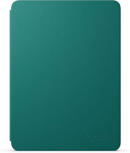 Amazon Kindle Colorsoft Essentials Bundle including Kindle Colorsoft  16 GB    With color display   Black  Plant Based Leather Cover Jade and Power Adapter