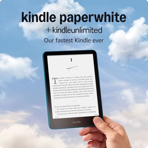 Amazon Kindle Paperwhite 16GB  newest model    20  faster  with new 7 glare free display and weeks of battery life   Without lockscreen ads   Black