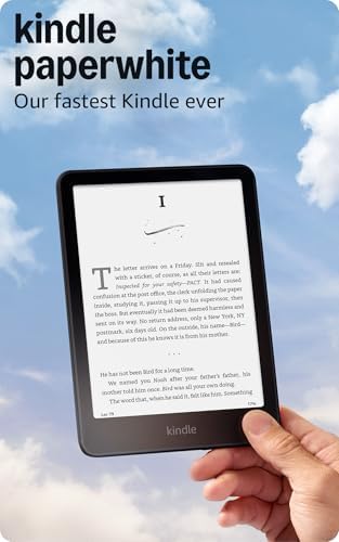 Amazon Kindle Paperwhite 16GB  newest model    20  faster  with new 7 glare free display and weeks of battery life   Black