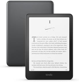 Amazon Kindle Paperwhite Signature Edition 32GB  newest model    20  faster with auto adjusting front light  wireless charging  and weeks of battery life   Metallic Black