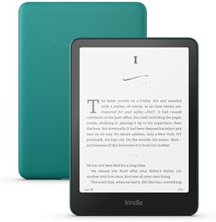 Amazon Kindle Paperwhite 16GB  newest model    20  faster  with new 7 glare free display and weeks of battery life   Without lockscreen ads   Jade