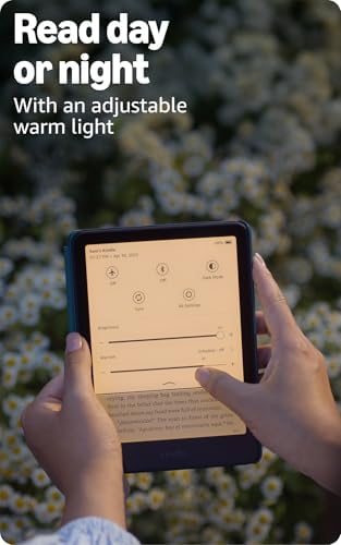 Amazon Kindle Paperwhite 16 GB (último modelo): 20% más rápido, con nueva pantalla de 7″ sin reflejos y batería que dura por semanas – Pantalla de bloqueo sin anuncios – Color Negro