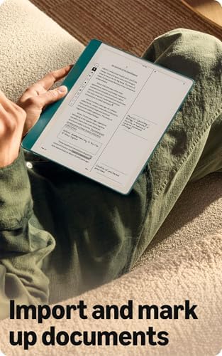 Amazon Kindle Scribe  32GB    Your notes  documents and books  all in one place  With built in AI notebook summarization  Includes Premium Pen   Tungsten
