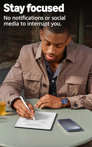 Amazon Kindle Scribe 32GB  newest model    11  paper like display with front light   Thinner  lighter  faster   Write in notebooks  documents  and books  Includes Premium Pen   Graphite