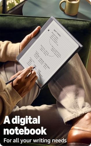 Amazon Kindle Scribe  16GB    Your notes  documents and books  all in one place  With built in AI notebook summarization  Includes Premium Pen   Tungsten