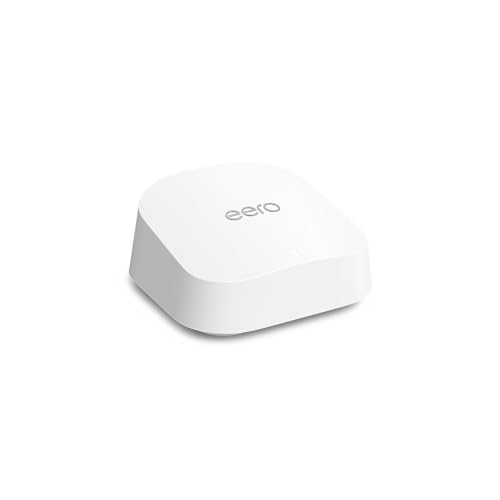 Amazon eero 7 dual band mesh Wi Fi 7 router  newest model    Supports internet plans up to 2 5 Gbps  Coverage up to 2 000 sq  ft   1 pack
