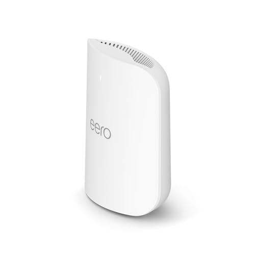 Amazon eero Pro 7 tri band mesh Wi Fi 7 router   Supports internet plans up to 5 Gbps  Coverage up to 2 000 sq  ft   1 pack