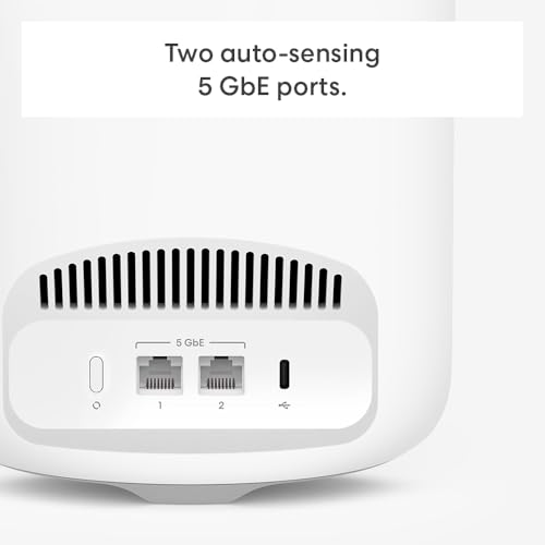 Amazon eero Pro 7 tri band mesh Wi Fi 7 router   Supports internet plans up to 5 Gbps  Coverage up to 2 000 sq  ft   1 pack