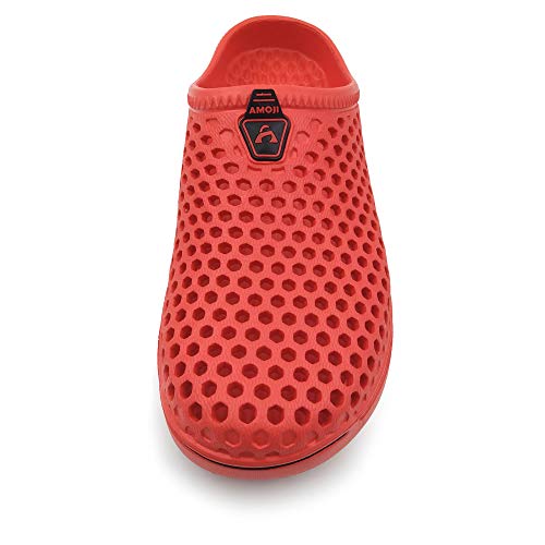 Amoji Unisex Garden Clogs Shoes Sandals Slippers AM1761
