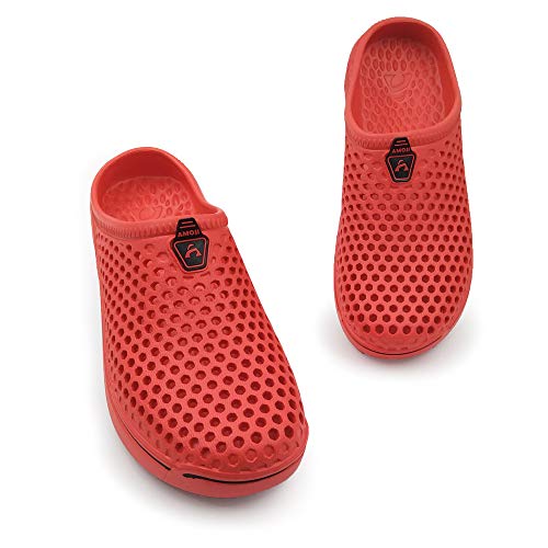Amoji Unisex Garden Clogs Shoes Sandals Slippers AM1761