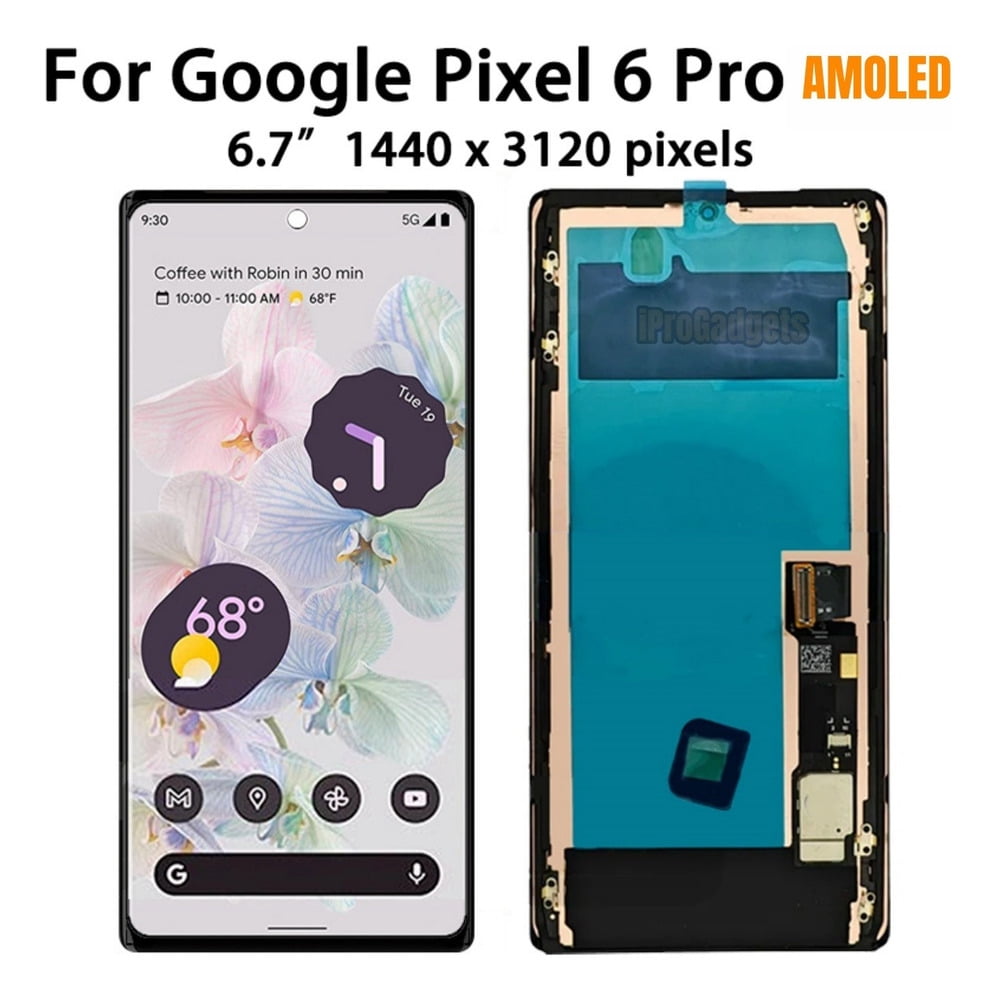 Amoled Touch Screen for Google Pixel 6 Pro Gluog G8vou
