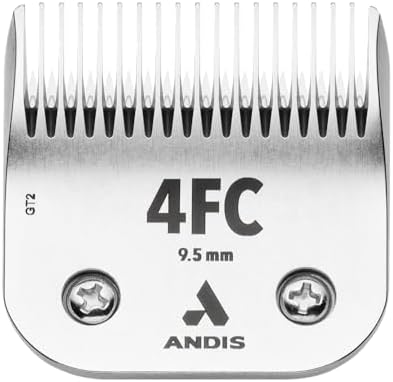 Andis 72635 ceramicEDGE Detachable Blade Size 5FC   Carbon Steel Pet Clipper Blade  1/4 Cut Length  Professional Grooming Performance