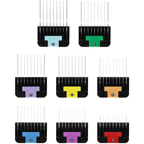 Andis   set of combs lifted stainless steel parts 8