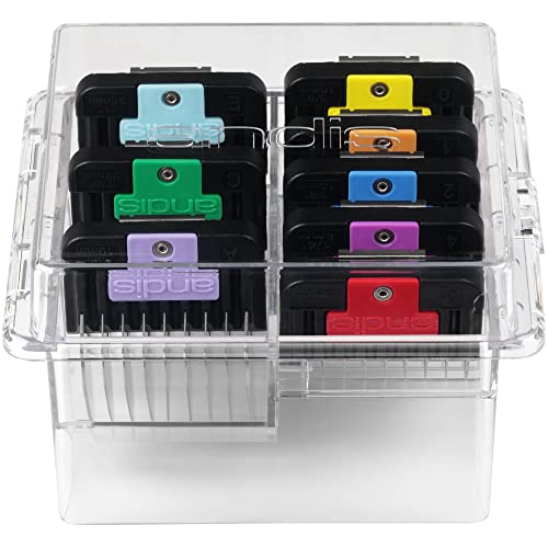 Andis   set of combs lifted stainless steel parts 8