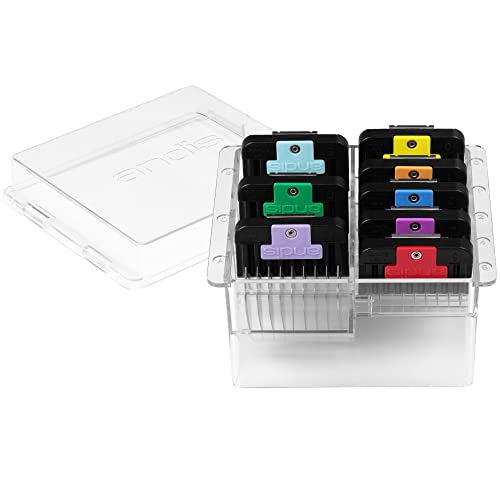 Andis   set of combs lifted stainless steel parts 8