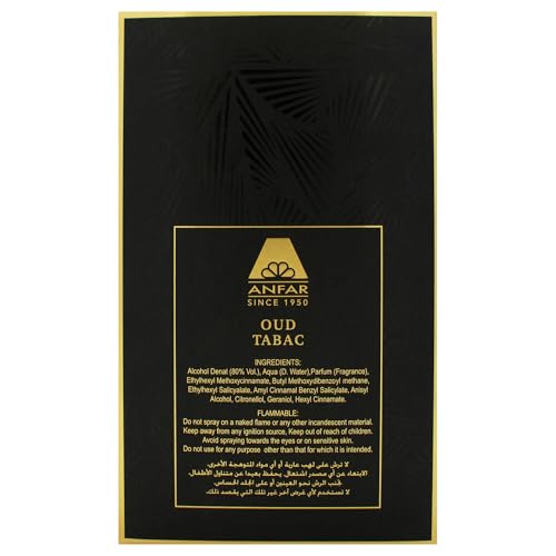 Anfar Oud Tabac for Men   2 04 oz Extrait De Parfum Spray