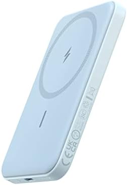 Anker 621 Magnetic Portable Charger  MagGo   5 000mAh Wireless Power Bank with USB C Cable  Magsafe Compatible Battery Pack for iPhone 16/15/14/13/12 Series