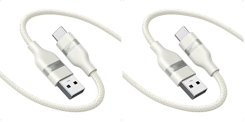 Anker Car Carplay Cable for iPhone 17 16 Pro Max Plus  Upcycled Braided USB A to USB C Car Charger Cord for Samsung Note20 and More  6FT  Black 