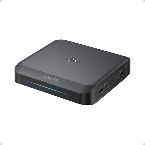 Anker Charging Base  150W Max Charging for 4 Devices  Works with Prime Power Banks with Pogo Pin  for MacBook Pro/Air  Dell  iPhone 17/16 Series  Samsung  and More  Power Bank Not Included 